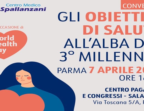 World Healthy Day: il 7 aprile incontro aperto “Gli obiettivi di salute all’alba del 3° millennio”